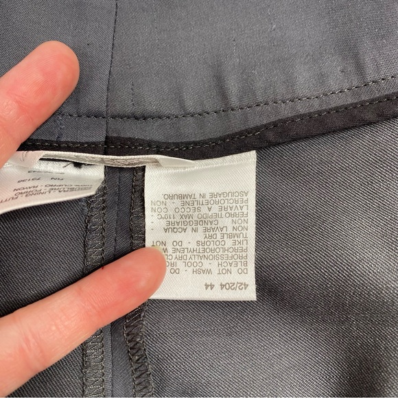 MaxMara Gray Wool Blend Trouser Pants - Picture 5 of 9